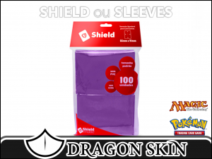 SHIELD CENTRAL - STANDARD - ROXO (100 Sleeves)