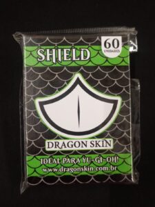 Sleeves Shield - Dragon Skin - YuGiOh TCG - Preto